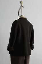 espresso wool jacket (s)