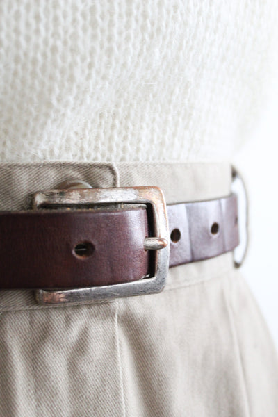 joshua tree leather belt