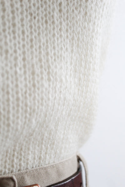 mohair knit tank