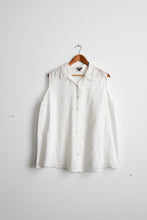 flowy linen button up