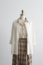 bone silk jacket (s/m)