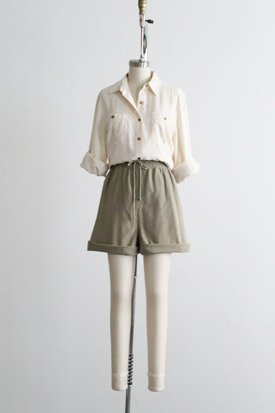 basil cotton shorts