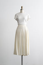 chamomile midi skirt