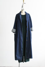 longline denim trench