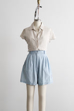oat linen button up