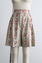 wildflower linen shorts