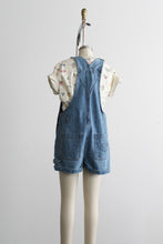 driftwood short overalls