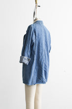 denim blazer
