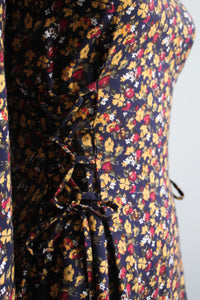 corset-side botanical dress