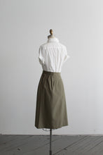 peter pan collar cotton blouse