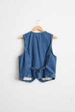 avalon denim vest