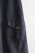 ash black apron dress