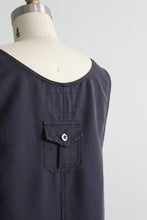 ash black apron dress