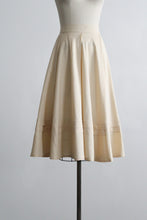 bone linen skirt (m)