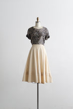 bone linen skirt (m)