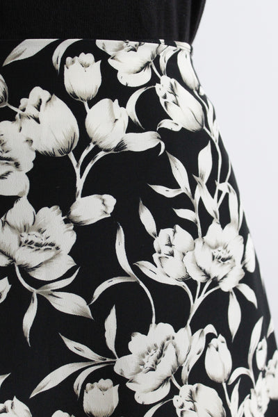 rose garden maxi skirt