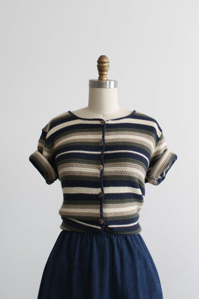 cloverwood striped button up