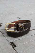leather buckle belt