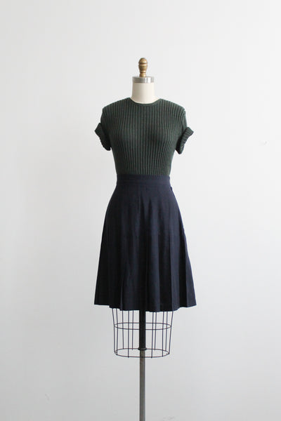 nightingale pleated skirt
