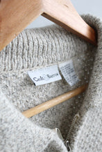 cobblestone zip-front cardigan (s/m)