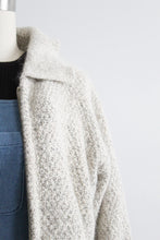 cobblestone zip-front cardigan (s/m)