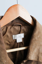 embossed floral suede jacket