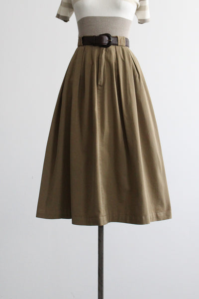 expedition midi skirt
