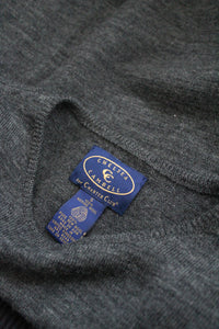 graphite wool pullover