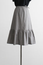 gingham market skirt