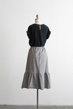 gingham market skirt