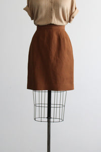 fireside linen skirt