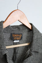 gingham work shirt
