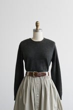 graphite wool pullover