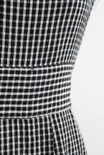 gingham pinafore