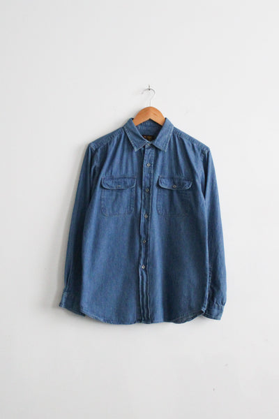 denim work shirt (m)