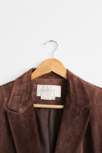 walnut suede jacket