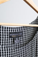 gingham pinafore