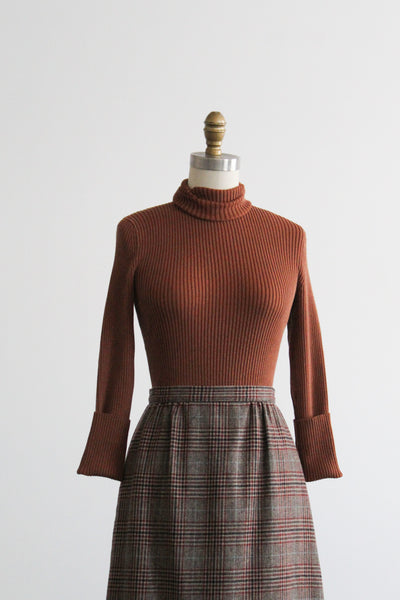 clay silk turtleneck