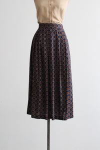 foulard midi skirt