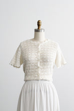 sunspun crochet button up
