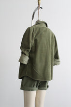 fern corduroy work shirt