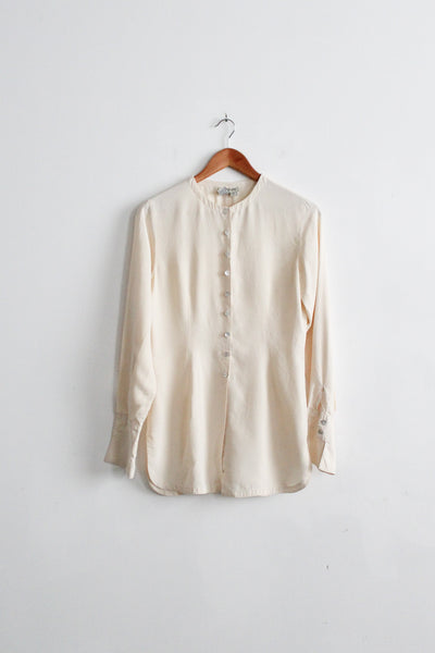 concerto silk button up (xs/s)