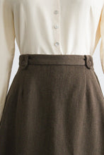 toast wool midi skirt (xs/s)