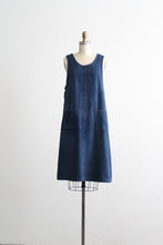 denim apron dress