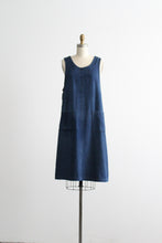 denim apron dress