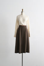toast wool midi skirt (xs/s)