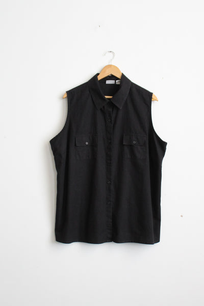 inkwell linen button up