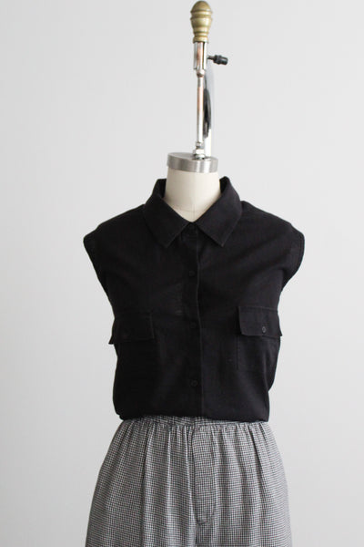 inkwell linen button up