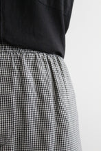 houndstooth flannel cotton trousers