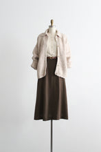toast wool midi skirt (xs/s)